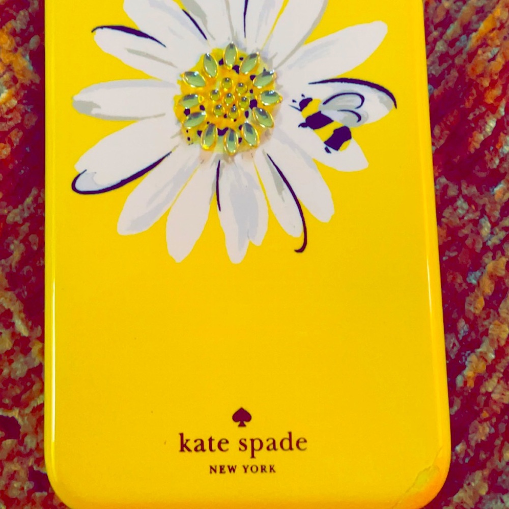 Kate spade yellow color and white daisy